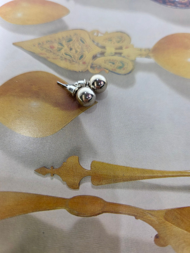 گوشواره استیل میخی