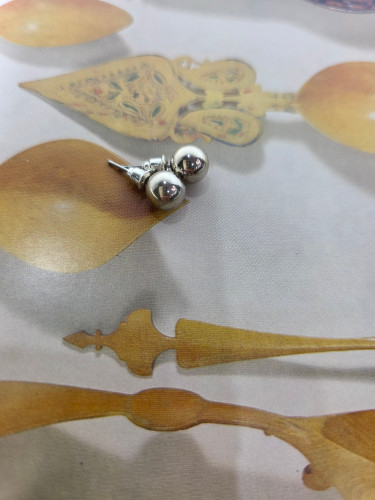 گوشواره استیل میخی