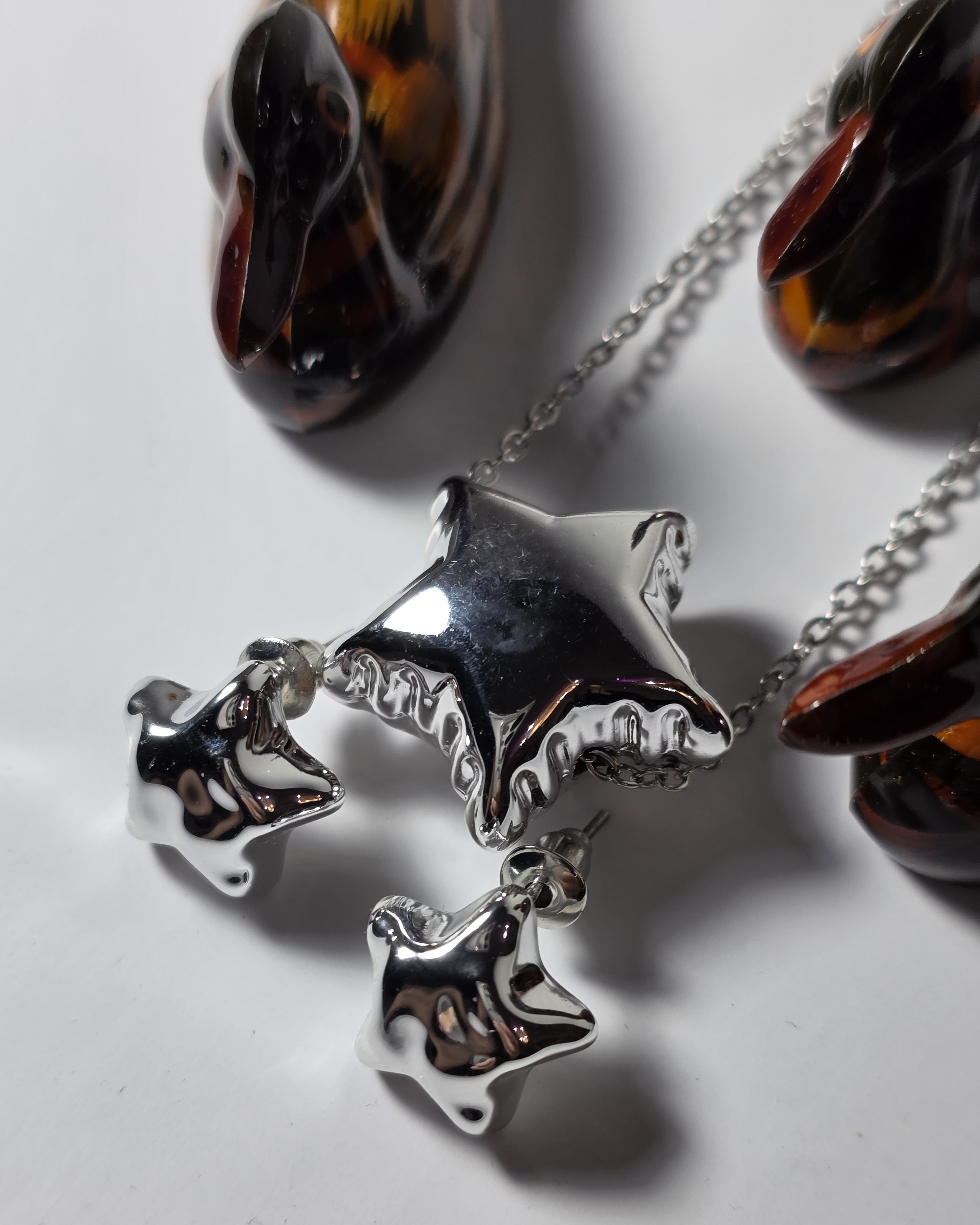 نیم ست استیل مدل ستاره  🌟