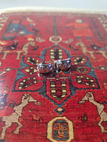 گوشواره میخی استیل