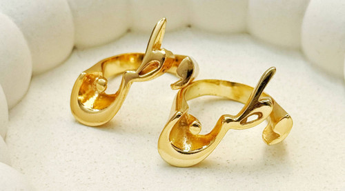 انگشتر آبکاری وطن طلایی