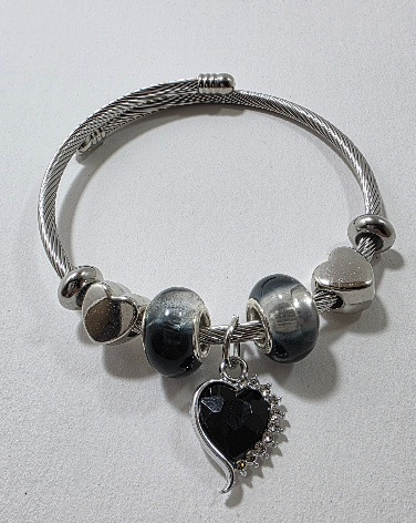 دستبند پاندورا رنگ مشکی